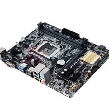 华硕 ASUS 主板 H110M-F DDR4 LGA1151 台式机M-ATX主板