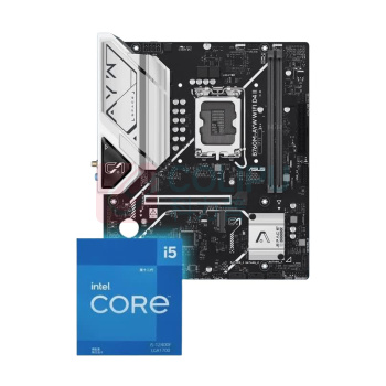 华硕 ASUS 主板+CPU套装 B760M-AYW WIFI D4 II+i5 12400F B760M-AYW WIFI D4 II主板+英特尔(intel) i5 12400F CPU