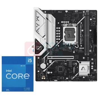 华硕 ASUS 主板+CPU套装 B760M-AYW WIFI D4 II+i5 12400F B760M-AYW WIFI D4 II主板+英特尔(intel) i5 12400F CPU
