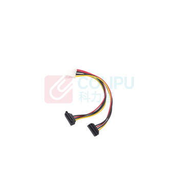 北工 4PIN转SATA15PIN电源线 1分2 20cm长