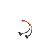 北工 4PIN转SATA15PIN电源线 1分2 20cm长