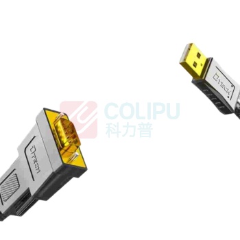 帝特 帝特USB转RS232串口线 工业级DB9针公头转接线适用电脑考勤机收银机标签打印机com口调试线 1.8米DT-5002A DT-5002A USB转RS232串口线 (黑色) 一年免费