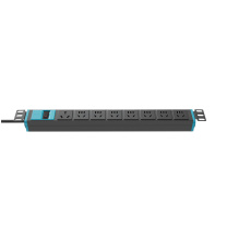 公牛 BULL 插座 GNE-108DE / (F)袋 灰 PDU(16A/209D) 3米 8位5孔 11406777