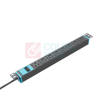 公牛 BULL 插座 GNE-108DE / (F)袋 灰 PDU(16A/209D) 3米 8位5孔 11406777