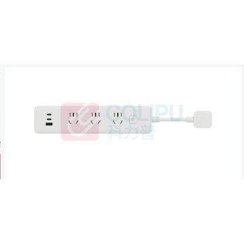施耐德 Schneider 插线板 TS6GS5218AC_WE 6位总控全长1.8米A+C20w