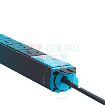 公牛 BULL 插座 GNE-1080 机柜专用插座 8位5孔 线长3米