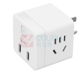 公牛 BULL 无线魔方插座 GNVU9B122 2位 2USB (白色)