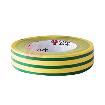 公牛 BULL 插座 ET8A 电工胶带 常规胶带 17.7*0.15mm*14m (黄绿双色) 13300256