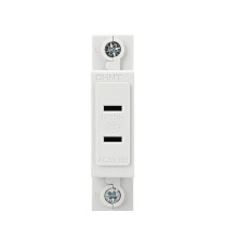 正泰 CHNT AC配电箱导轨式模数化插座 AC30-103 2孔10A 250V
