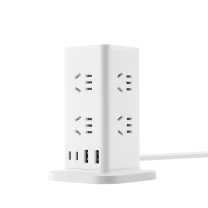 公牛 BULL 20W 快充立式插座 GNV-UL1008U2 1.6米 新国标 防过载超功率保护 usb插线板 8位总控 1.6米 10007960