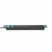 国际电工 PDU(10A,8插位)插排 GNE-108E 线长1.8米