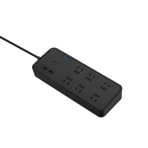 公牛 BULL 插线板 GN-H306U 总控6位五孔+2USB 3米抗电涌 10007528