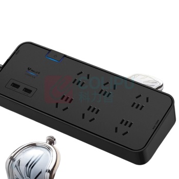公牛 BULL 插线板 GN-H306U 总控6位五孔+2USB 3米抗电涌 10007528
