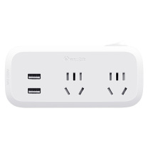 公牛 BULL 一转二转换器插座 GN-934Q 总控2位五孔+2USB 11000608