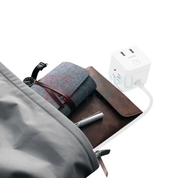 公牛 BULL 小魔方USB插座 GNV-UUB122 总控2位五孔+2USB 1.5米 10007484
