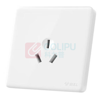 公牛 BULL 开关插座 G28Z104 三孔插座16A  86型面板暗装