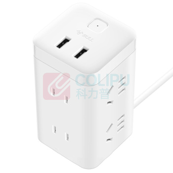 公牛 BULL 大魔方智能USB插座 GN-UU2126 总控6位(4位五孔+2位两孔)+2USB 3米(升级后型号GNV-UU2126) 10004469