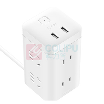 公牛 BULL 大魔方智能USB插座 GN-UU2126 总控6位(4位五孔+2位两孔)+2USB 3米(升级后型号GNV-UU2126) 10004469