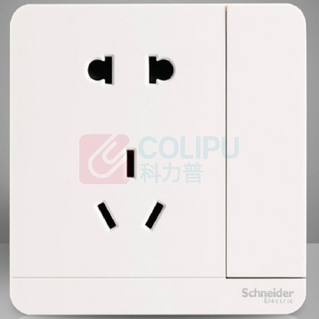 施耐德 Schneider 一开五孔 E8315-2-10US-WE-C11 (白)
