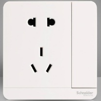施耐德 Schneider 一开五孔 E8315-2-10US-WE-C11 (白)