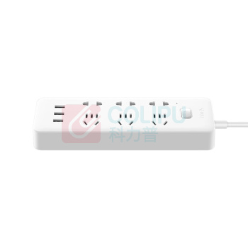 公牛 BULL 6位总控开关排插 GN-UUB126 三USB (3米)