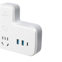 公牛 BULL 30W PD苹果快充转换插头 GN-96021Q30 总控2位五孔+2USB+1Type-C 11000551