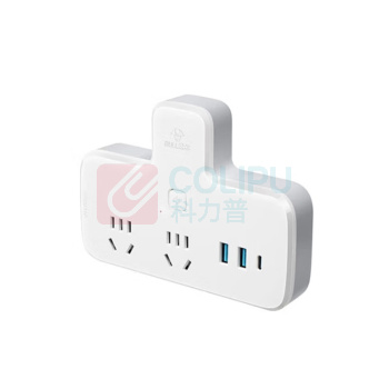 公牛 BULL 30W PD苹果快充转换插头 GN-96021Q30 总控2位五孔+2USB+1Type-C 11000551