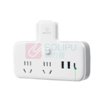 公牛 BULL 30W PD苹果快充转换插头 GN-96021Q30 总控2位五孔+2USB+1Type-C 11000551