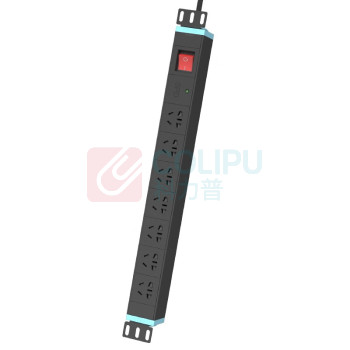 飞利浦 PHILIPS PDU机柜插座 5570BA/93 7位总控全长1.8米 (白色)
