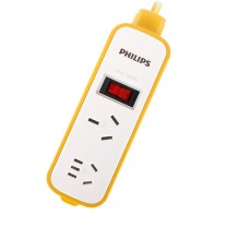 飞利浦 PHILIPS 新国标户外16A大功率摔不烂插座 5220YD/93 10米 (白色)
