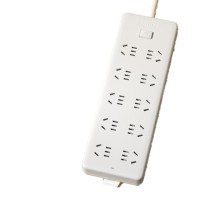 飞利浦 PHILIPS 新国标插座 SPB2100WC 总控10孔5米 (白色)