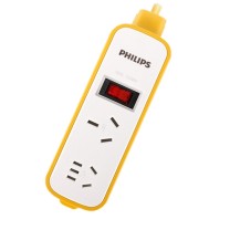飞利浦 PHILIPS 新国标户外16A大功率摔不烂插座 5220YE/93 15米 (白色)