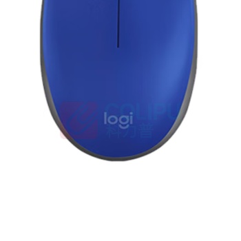 罗技 Logitech 有线鼠标 M111 (蓝色)
