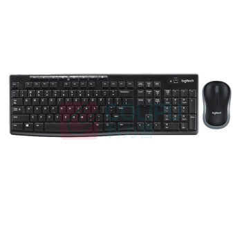 罗技 Logitech 无限光电键鼠套装 MK270 键盘440*140*30mm 鼠标100*58*34mm