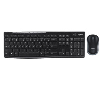 罗技 Logitech 无限光电键鼠套装 MK270 键盘440*140*30mm 鼠标100*58*34mm