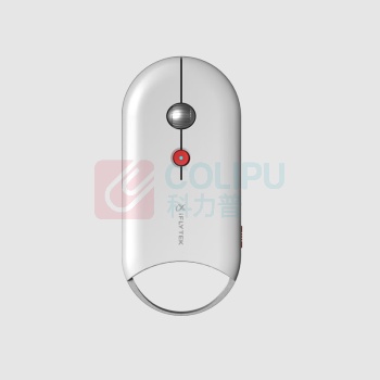 科大讯飞 iFLY TEK 中手无线蓝牙双模 办公鼠标 AI智能鼠标 M610星火版 (皓月白)