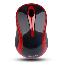 双飞燕 A4TECH 无线鼠标 G3-280N (红黑色)