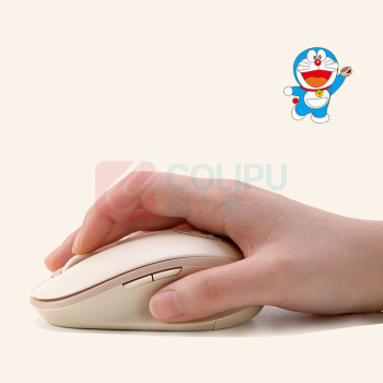 哆啦A梦 DORAEMON J10键鼠套装米白色 RST10878