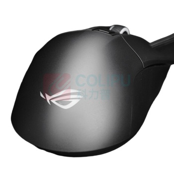华硕 ASUS 鼠标 6200DPI (黑色) 材质:类肤 连接方式:有线