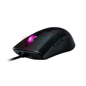 华硕 ASUS 鼠标 16000DPI (黑色) 材质:类肤 连接方式:有线