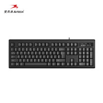 双飞燕 A4TECH 有线键盘 WK-100 104键 USB接口 (黑色)