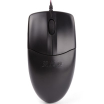 双飞燕 A4TECH 有线鼠标 OP-520SU USB接口 (黑色)
