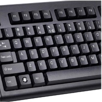 双飞燕 A4TECH 有线键盘鼠标套装 KK5520N 键盘PS2鼠标PS2
