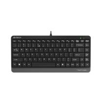 双飞燕 USB键盘 K11 巧克力按键 遂空灰