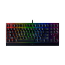 雷蛇 Razer 机械有线键盘 黑寡妇蜘蛛V3竞技版 (87键 RGB背光 绿轴)