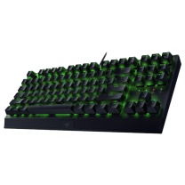 雷蛇 Razer 机械有线键盘 小蜘蛛 黑寡妇蜘蛛X竞技版背光款 87键 绿轴