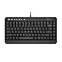 双飞燕 A4TECH 键盘 KL-5 86键,USB接口,有线键盘 (黑色)