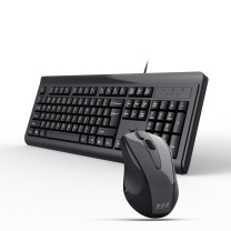 双飞燕 有线键鼠套装 KB-N8510 (黑色)