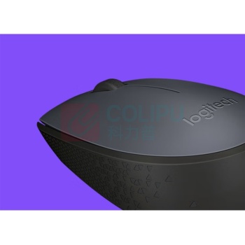 罗技 Logitech 无线鼠标 M170 办公鼠标 对称鼠标 带无线2.4G接收器 (灰)