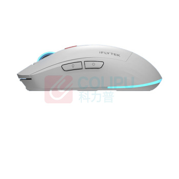 科大讯飞 iFLY TEK 鼠标 AM50 无线 蓝牙 搭载DeepSeek-R1 (白色)